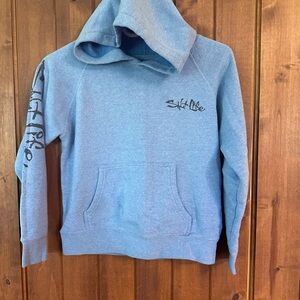 Salt Life Blue Kids Hoodie